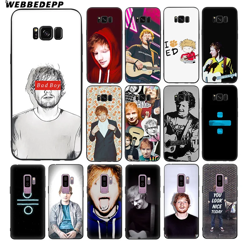 WEBBEDEPP Ed sheeran Edsheeran Мягкий ТПУ силиконовый чехол для Samsung Galaxy S10 S10e S9 S8 Plus S7 S6 Edge &amp J6 |
