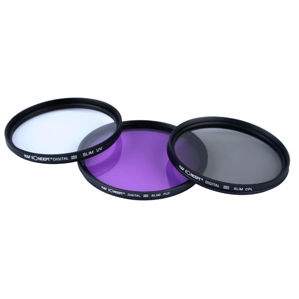K-F-CONCEPT-58mm-Camera-Lens-Filter-Set-10pcs-Close-up-1-2-4-10-UV