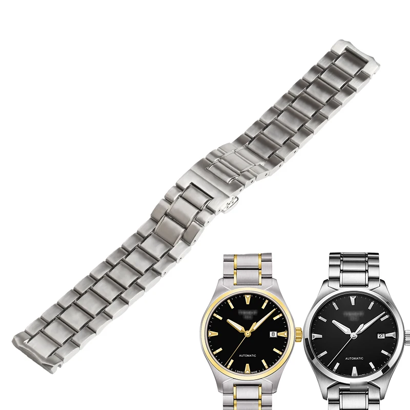 Wentula Watchband Per Tissot T-Tempo Automatic T060.407 Cinturini Per Orologi Con Cinturino Solido In Acciaio Inossidabile Uomo 20Mm