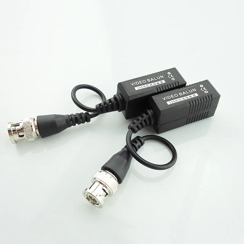 2pcs/1 Pair Cctv Video Balun Twisted Video Transceiver Utp Bnc Balun 2000Ft With Bnc Cable BNC Connector for Security Camera 2pcs/1 Pair Cctv Video Balun Twisted Video Transceiver Utp Bnc Balun 2000Ft With Bnc Cable BNC Connector for Security Camera