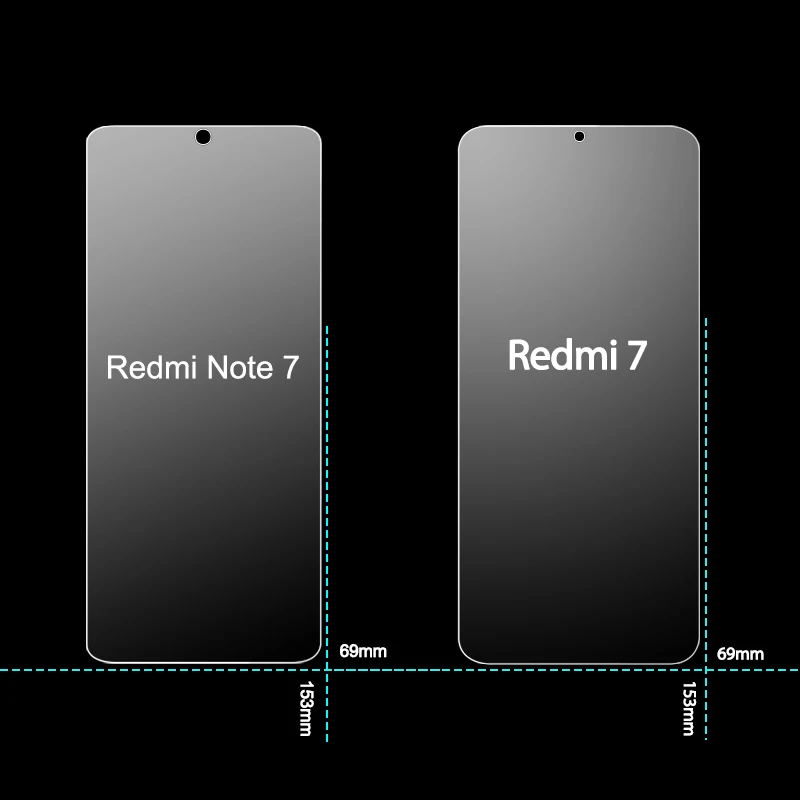 2 шт. стекло для Xiaomi Redmi Note 7 стекло Pro на Redmi Note 7 защитное закаленное стекло для Redmi 7 Note защита экрана