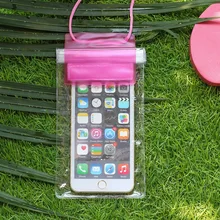 360 градусов безбарьерный Прозрачный мобильный телефон водонепроницаемая сумка ПВХ мобильный телефон водонепроницаемая сумка