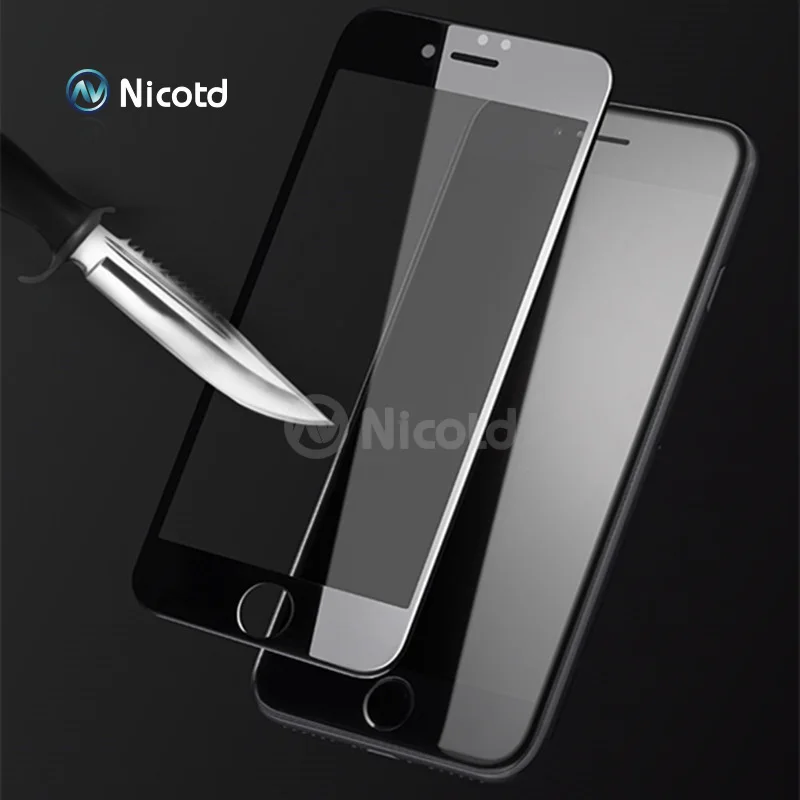 10 шт./лот 3D изогнутое углеродное волокно с мягкими краями закаленное стекло для iPhone 8 Plus 6S 6 Plus Защитная пленка для экрана телефона для iPhone 7 8