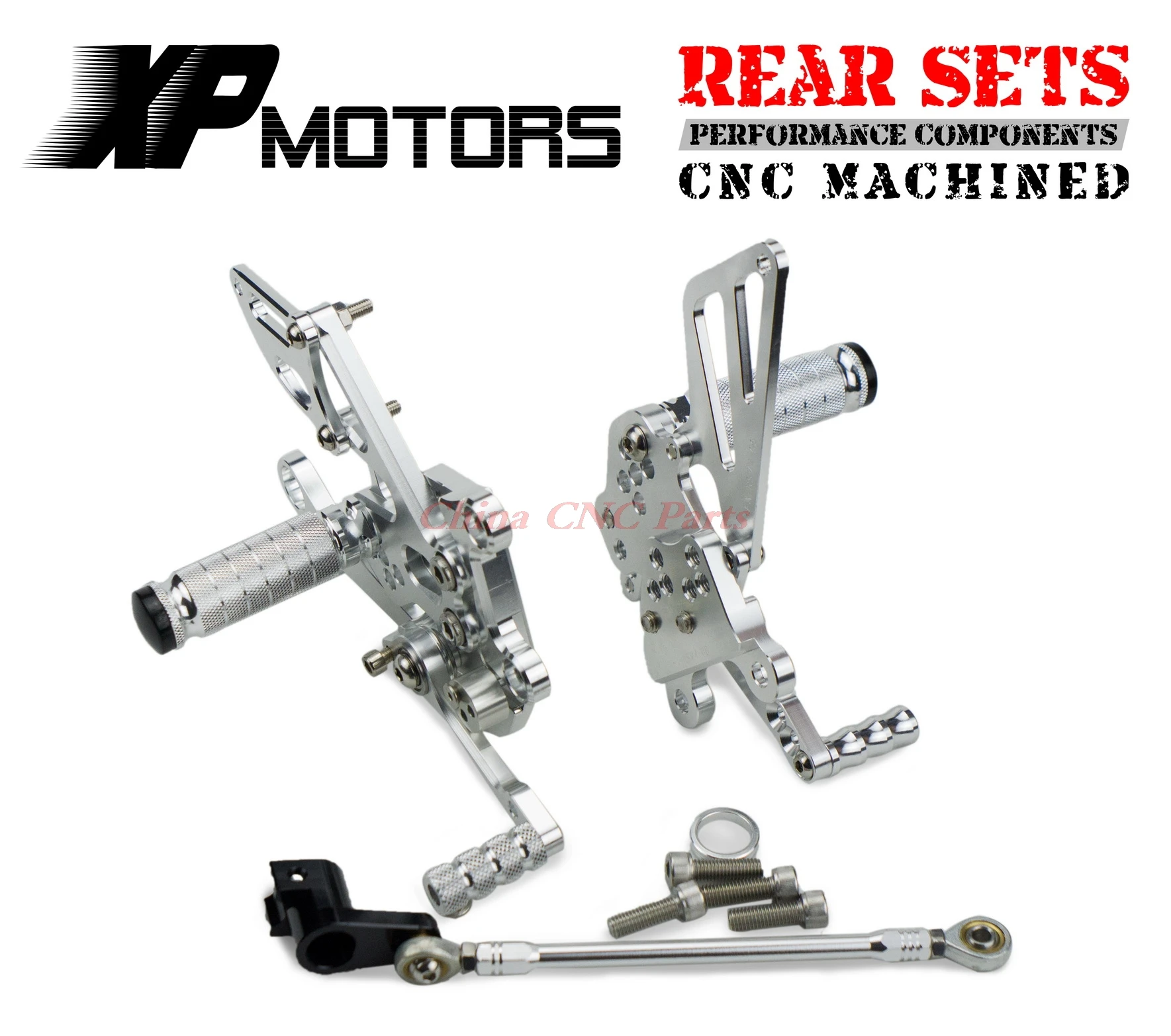 

NICECNC Racing Adjustable Rearset Rear Sets Foot pegs For Aprilia RSV4 R 2009-2016 Tuono1000 V4 R APRC 2011 2012 2013 2014