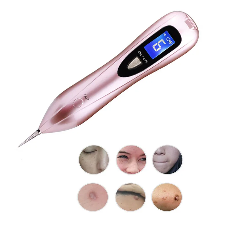 

LCD Tattoo Remover Machine Laser Plasma Pen Mole Sweep Dark Spot Pen Facial Freckle Tag Wart Removal Skin Care Beauty Tool