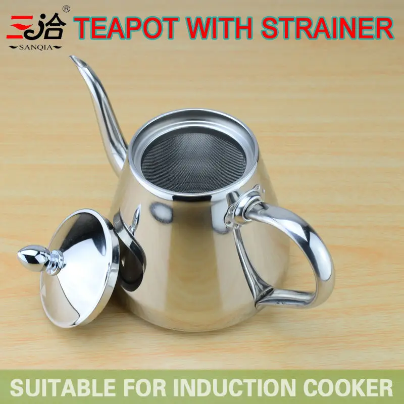 new style stainless steel Teapot and Coffee Drip Kettle pot teapot with