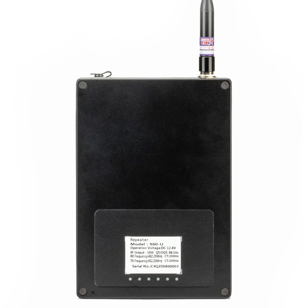 Abbree AR 960U UHF 400 470MHz Portable Communication Repeater 16CH