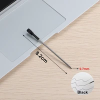 20 PCS/LOT Wholesale Ballpoint Pen Refill 0.7mm Length 8.2cm Short Blue And Black Ink Refill 82mm Replacement Pens For School 2