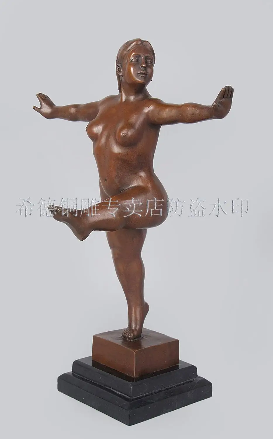 Ботеро(БОТЕРО) скульптура Аннотация толстая серии меди ремесел DS-357(A802