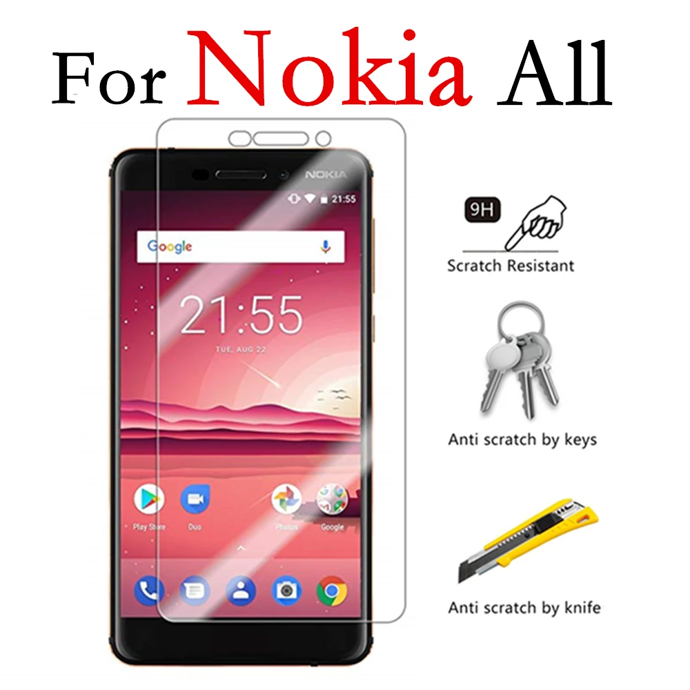 Для nokia 3 Защитное стекло для 2 защита 5 6 2018 закаленное 8 защитное Защита экрана |