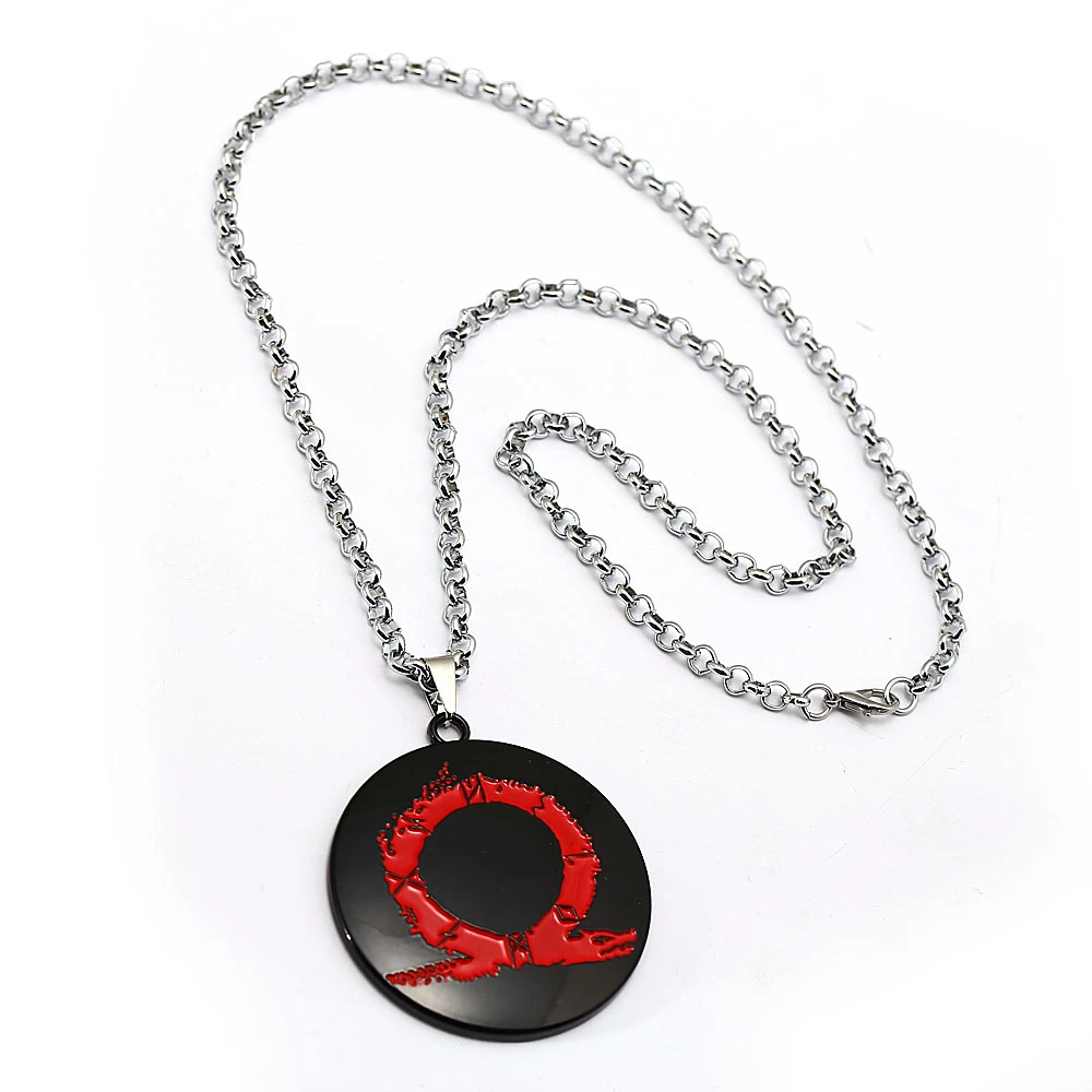 God Of War 4 Necklace Bottle Opener Game Logo Metal Pendant Fashion Link Chain Men Women Necklaces Charm Gifts Jewelry God Of War 4 Necklace Bottle Opener Game Logo Metal Pendant Fashion Link Chain Men Women Necklaces Charm Gifts Jewelry