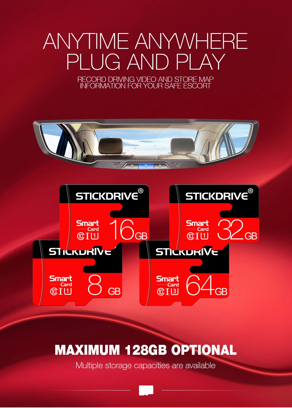 Карта Micro SD класса 10 32 Гб 64 Гб 16 Гб карта памяти Microsd TF карта 8 ГБ 4 ГБ флэш-карты для смартфона/камеры