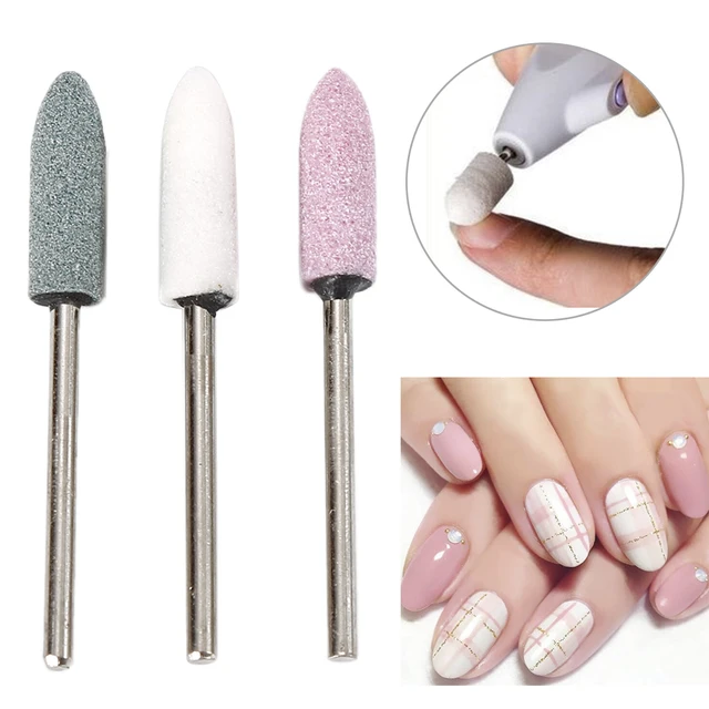 Elecool Professional Nail Art Polisher Grinding Heads Shank 2 34mm Elecool Professional Nail Art Polisher Grinding Heads Shank 2 34mm Silicon Carbide Drill Manicure