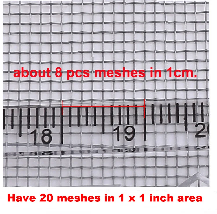 1 метр 20 мешков нано невидимые мухи комары защитная сетка для дверного окна, защита ребенка и семьи от насекомых и жуков