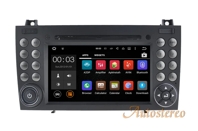 " 4 ядра Android 5,1 dvd-плеер автомобиля gps навигации стерео блок для MERCEDES-BENZ SLK SLK200 SLK280 SLK350 SLK55 2004-2012