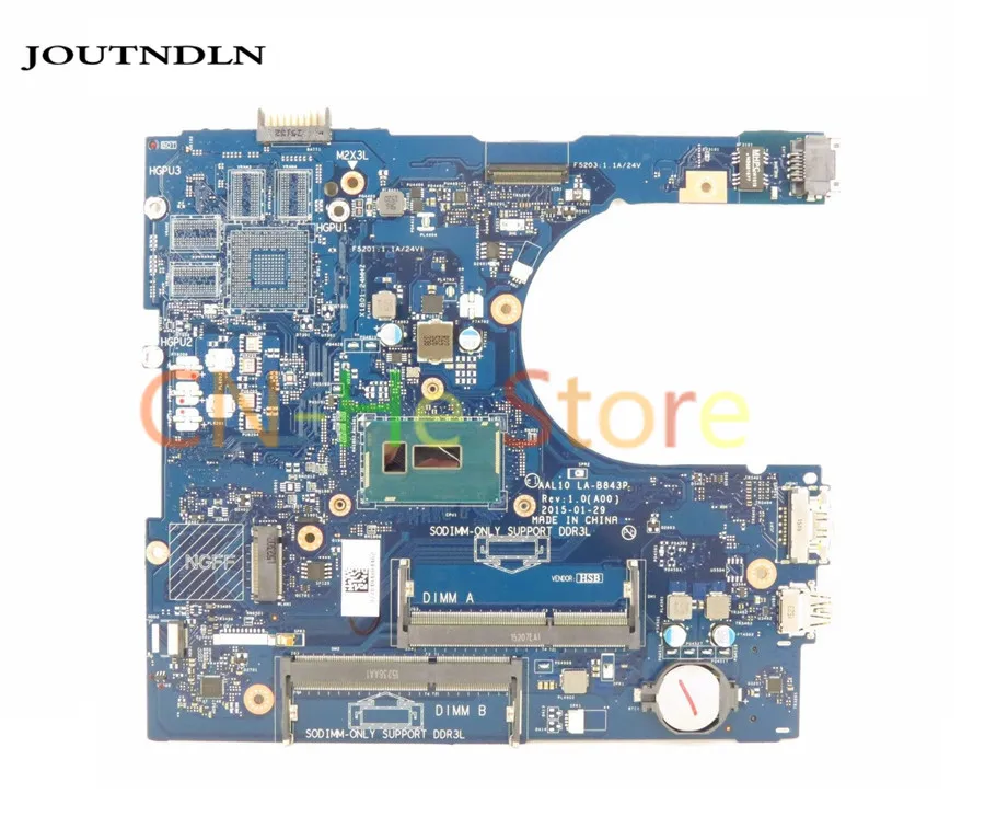 

Материнская плата для ноутбука Dell Inspiron 17 5558 5758 4CN4G i3-5015U