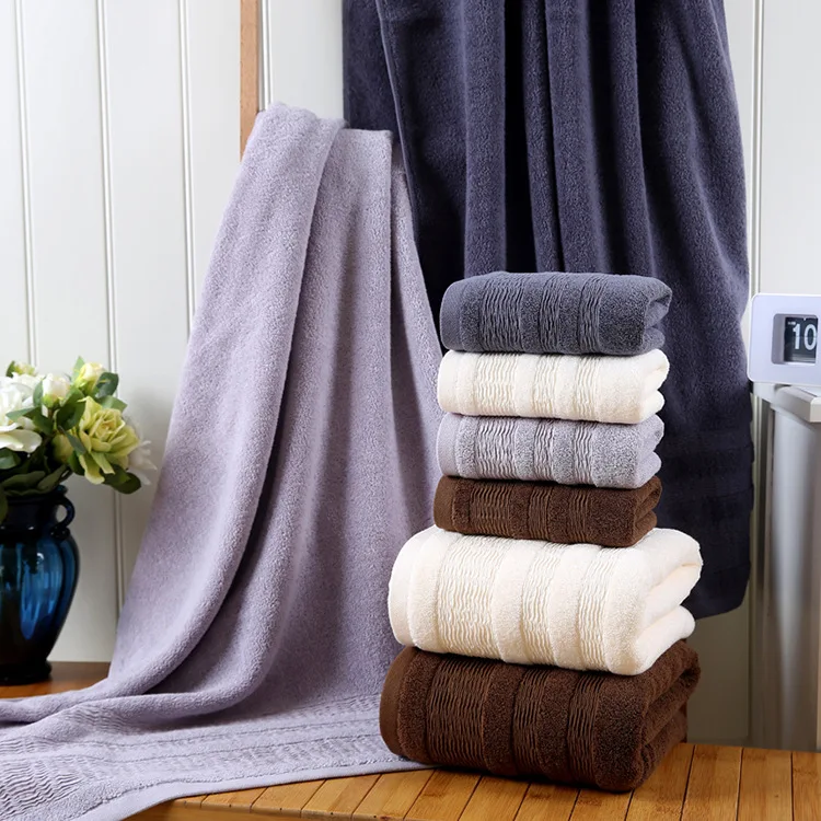 

1PC 35x75cm Thicken Cotton Absorbent Hand Towel Wiping Face Towel Quick-Drying Bath Towel Bathroom Kitchen Towels Supplies