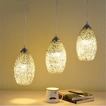 

1/3 heads lamps pendant lamp living room study office minimalist personalized Creative restaurant pendant lights ZA FG913 lo1019