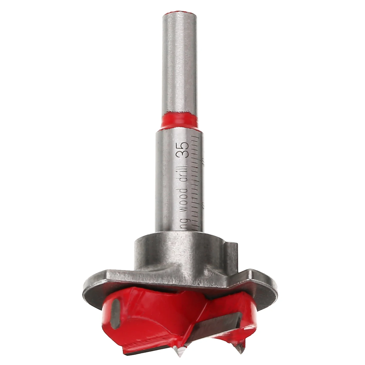 35mm Spotting Drill Bit Hinge Open Hole Woodworking Forstner Drill Bit Self Centering Hole Saw Cutter + Hex Wrench