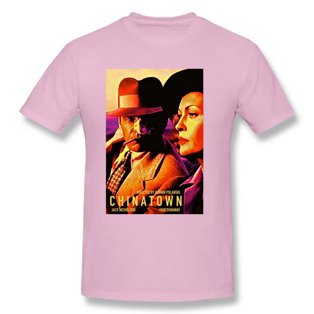 CHINATOWN 4 18337 Plain Short Sleeve Printed T-shirts 100% Cotton O-Neck Men Tees Birthday T-shirts Summer Drop Shipping CHINATOWN 4 18337 pink