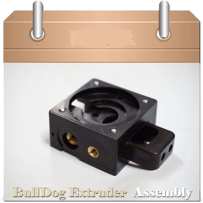 

DIY Reprap Bulldog injection-molded Extruder For 1.75/3mm Compatible with J-head MK8 Remote Proximity For 3D Reprap printer
