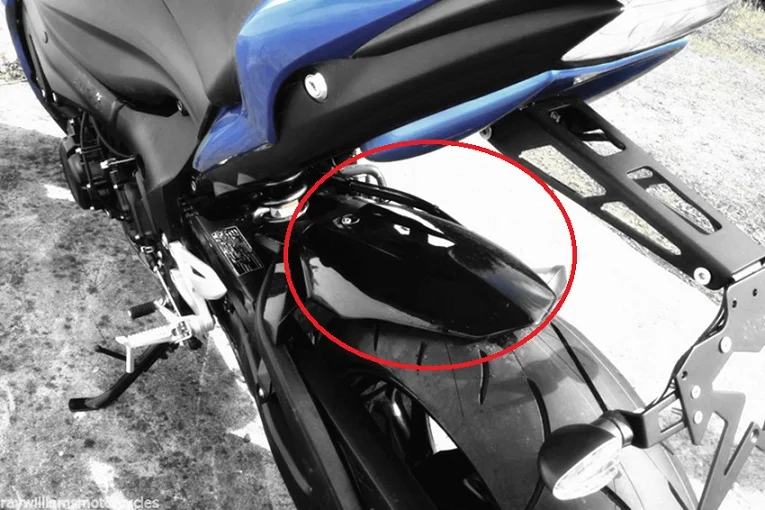 rear fender for suzuki gsxs 1000