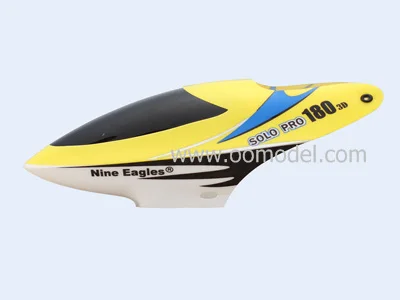 

Nine Eagles Solo Pro 180 3D Parts NE402318002A Canopy (yellow) NE 318A Spare Parts Track Shipping