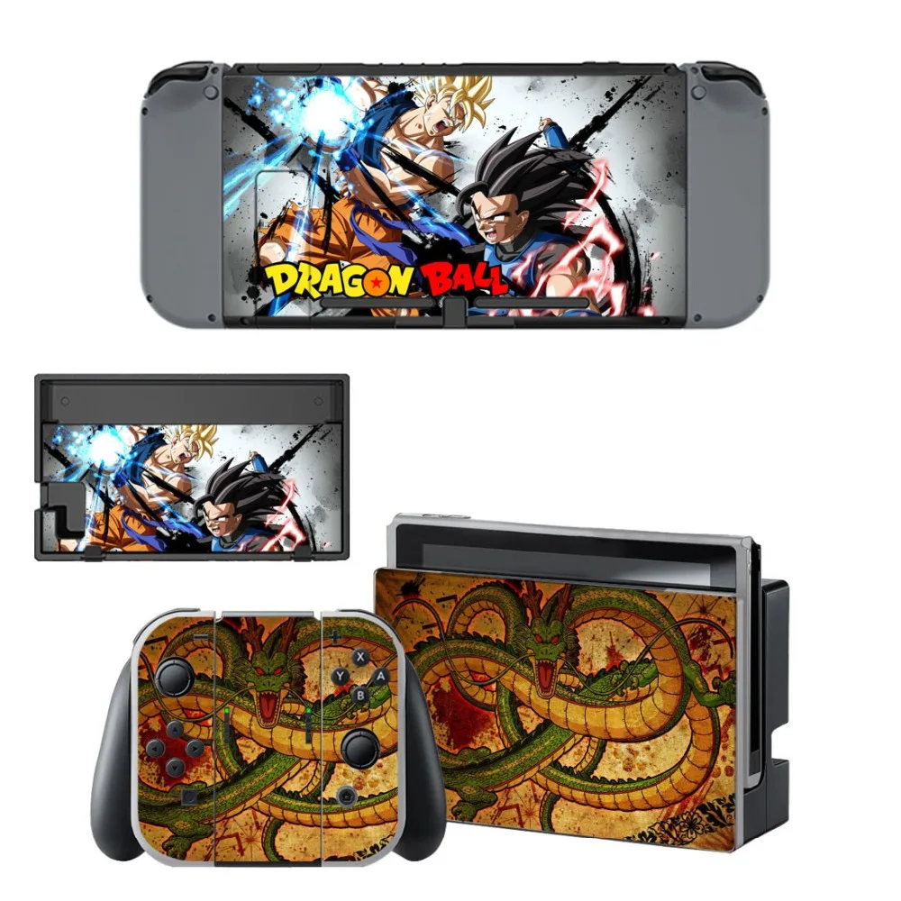 DRAGON BALL Z Nintendoswitch перечисленные виниловые наклейки переводной рисунок Vinilo
