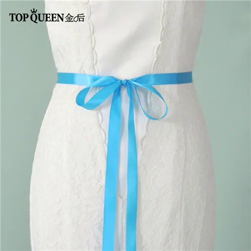 blue Noble Wedding Sashes Belts Flowers Bride Waistband Bridal Belts Sashes Elegant Evening Dress Prom Dresses Accessories For Party - Цвет: blue