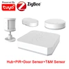 Smart Life Tuya ZigBee Smart Home Alarm Kit PIR Contact Temperature Humidity Sensor DIY Security Alarm Kit ► Photo 1/6