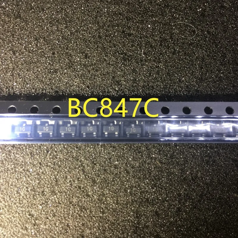 100% оригинал 100 шт. BC847C BC847 СОТ 23 NPN smd транзистор|transistor 100pcs|transistor npntransistor npn |