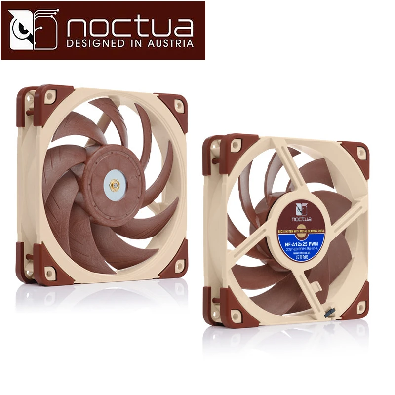 Noctua NF-A12x25 pwm uln flx 12cm 120mm pcケースcpu冷却クーラーヒートシンク3p4pファン
