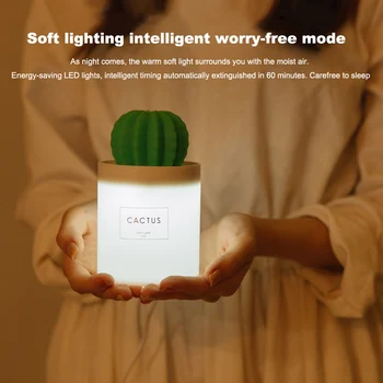 

280ml USB Air Humidifier Ultrasound Aroma Diffuser Cool Mist Humidifier Air Purifier With LED Night light for Office Home