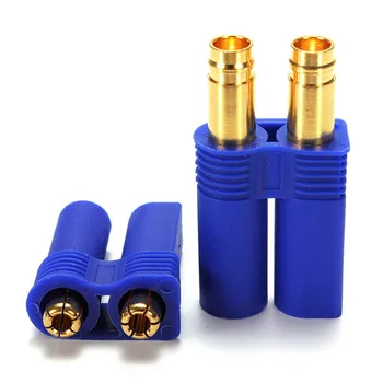 

10 Pairs/Lot RC LiPo Battery Charge Adapter 100A EC5 Plug 5mm M/F Connector