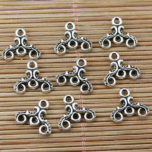 20 шт. тибетский серебристый цвет 1 3 отверстия|designer womens|silver ingotsilver pepper |