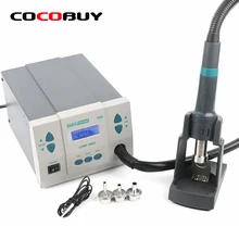 QUICK hot air gun soldering station 861DW digital leadfree mobile phone repair electric iron hot air desoldering station Novecel kaisi 878d digital hot air gun soldering iron digital soldering station welding electric soldering iron hot air gun lcd display