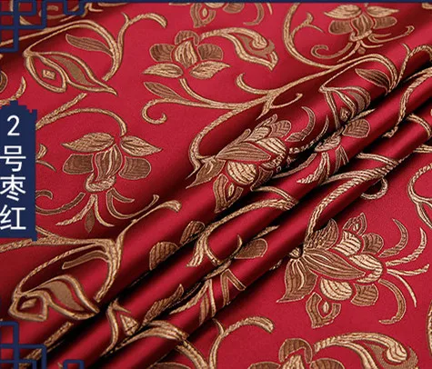 Африканская атласная ткань, имитирующая шелковую парчовая ткань, дамасский жаккард, одежда для костюма, обивка мебели, пэчворк, tissu 75*50 см - Цвет: X