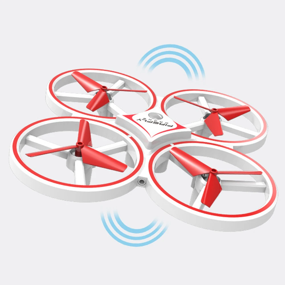 2019 Pneumatic Smart Watch Remote Control Toy Operate Aircraft Drone Remote Control Gravity Sense Aircraft Toy