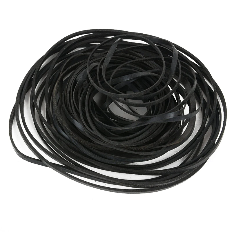 Mayitr 40-50pcs/pack Universal 40-135mm Mix Cassette Tape Belts Flat type Generic Machine Belt for Assorted Repair