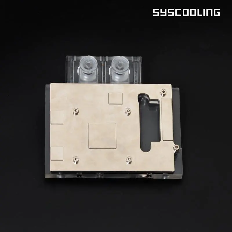 Syscooling GTX960 Полностью покрывающий водяной блок прозрачная акриловая крышка