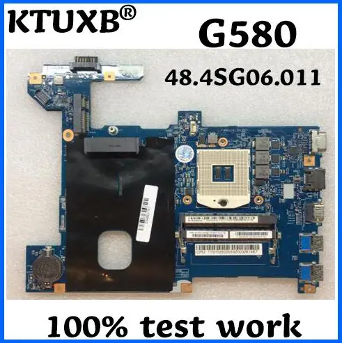 

KTUXB 11291-1 48.4SG06.011 Motherboard for Lenovo G580 notebook motherboard PGA989 HM77 DDR3 100% test work