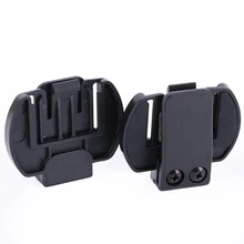 2 предмета Vnetphone V6 V4 V2-500C аксессуары для внутренней связи шлем домофон клип Монтажный кронштейн мотоциклетные BT наушники с Bluetooth