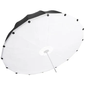 

Neewer 42 inches/106 cm Strobe Flash Black White Soft Diffuser Reflector Umbrella Reflective Parabolic Umbrella Aluminum Shaft