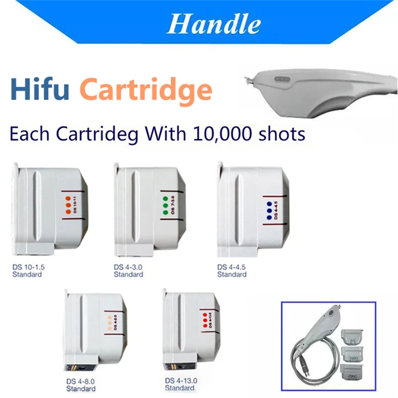 

Hifu Tips Cartridge Use For Hifu Machine DS10-1.5 DS7-3.0 DS4-4.5 DS4-8.0 DS4-13.0