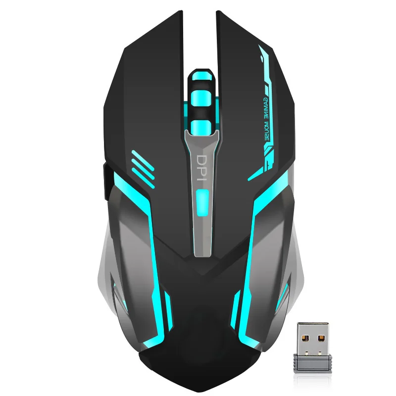 Игровая оптическая мышь USB беспроводная/Проводная компьютерная для ноутбука