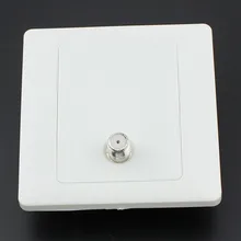 TV puckering F plug transmit multimedia user terminal box socket Cable TV equipment