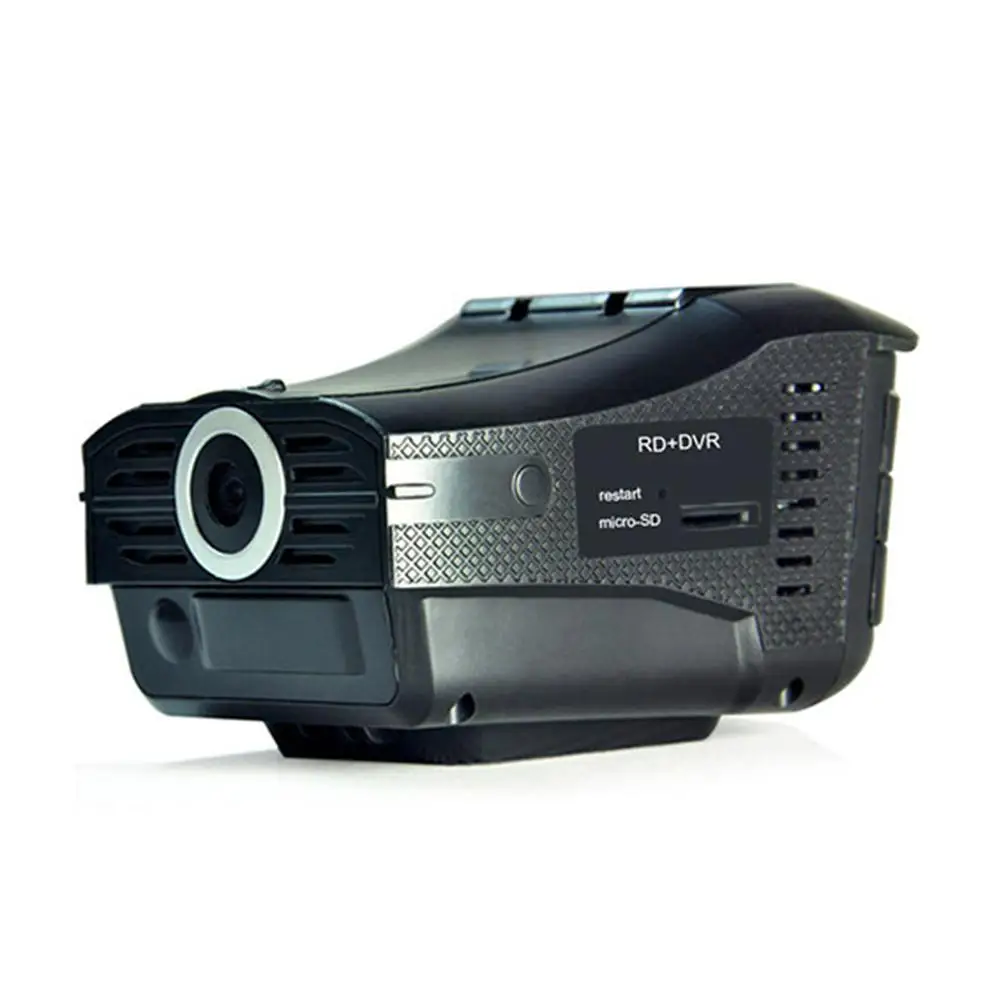 2 в 1 антилазерный автомобильный радар-детектор, видеорегистратор, Автомобильный видеорегистратор, камера 140 градусов, Dashcam HD 720 P, английский и русский Голос