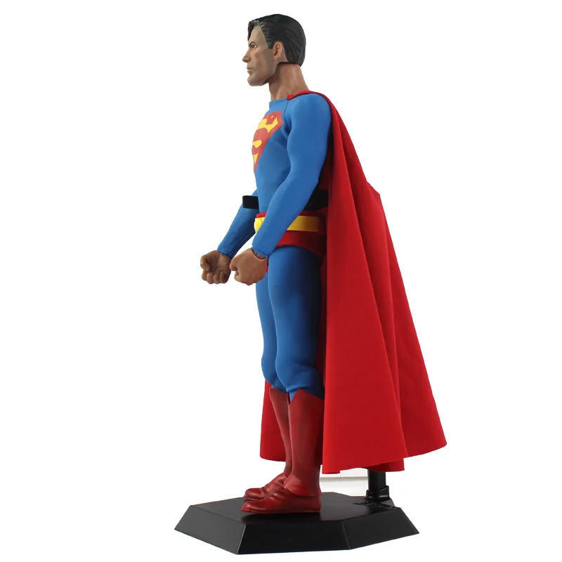 32cm DC Comic Superman Action Figure Anime Doll Toy Collectible Anime Cartoon Movies Model Toys for