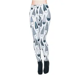 Модные 3D печать бандана Для женщин Леггинсы для женщин пикантные Легинсы мягкие Штаны Джеггинсы Фитнес леггинсы в стиле панк-рок Calzas Mujer