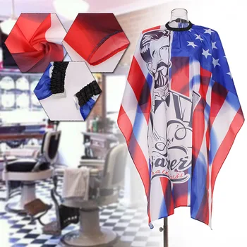 

Hairdressing Gown Capes Hair Cutting Salon Hairstylist Barber Nylon Cloth Waterproof Wrap Protect Easy to Clean Barber Pro Tools